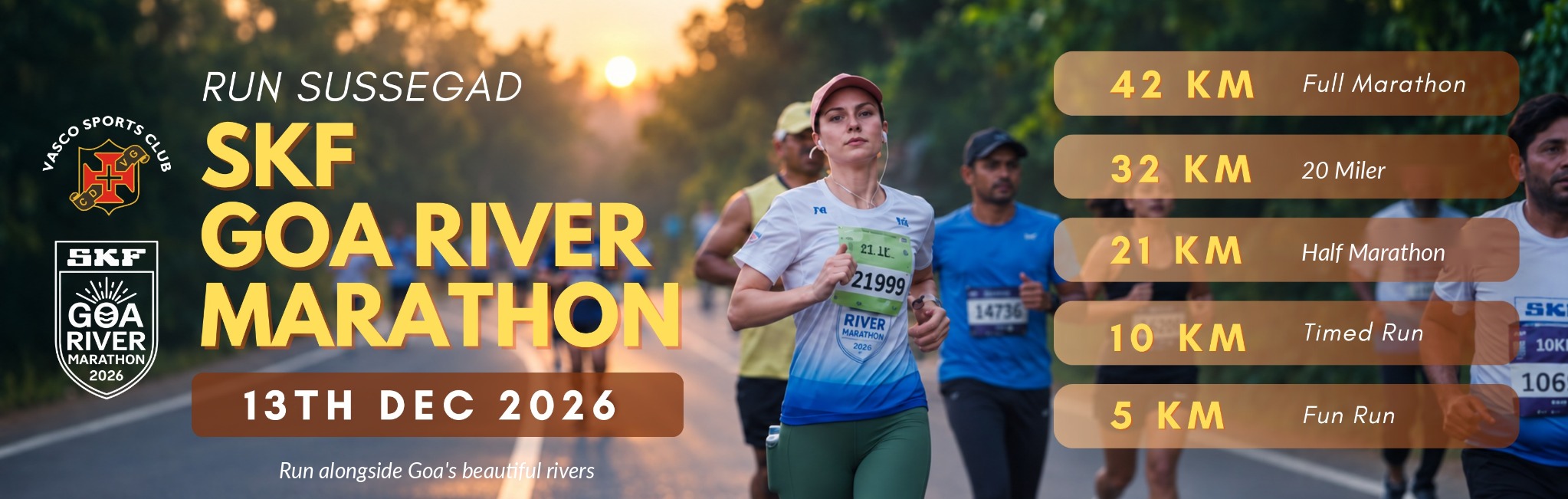 SKF GOA RIVER MARATHON 2026