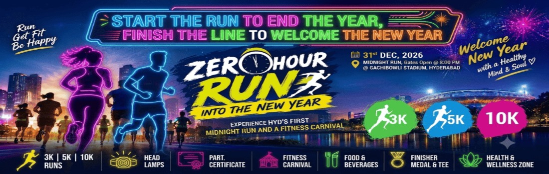 Zero Hour Run into the New Year & a Fitness Carnival