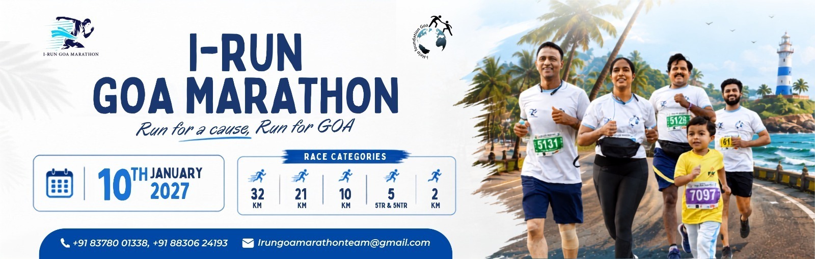 I-RUN GOA MARATHON 2027 (8TH EDITION)